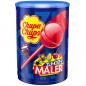 Preview: Chupa Chups Zungenmaler 100 zungenfärbende Kugel-Lollis mit Cola-, Kirsch- oder Orangengeschmack.
