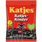 Preview: Katjes Katjes-Kinder 200g Hartlakritz. Mit natürlichen Farbstoffen. Für Vegetarier geeignet.