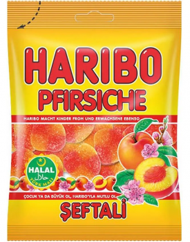 Haribo Pfirsiche 100g Halal