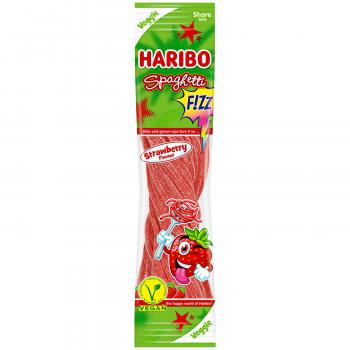 Haribo FIZZ Spaghetti Erdbeer 200g 