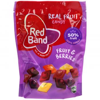 Red Band Real Fruit Candy Fruit & Berries 190g