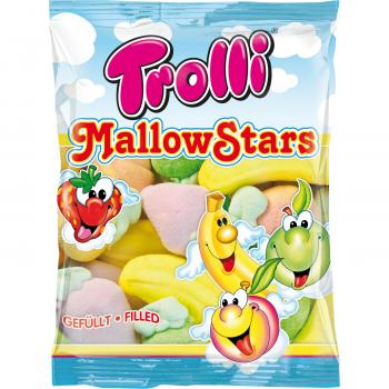 Trolli Mallow Stars 150g Extrasofte XXL-Schaumzucker-Früchte mit Füllung