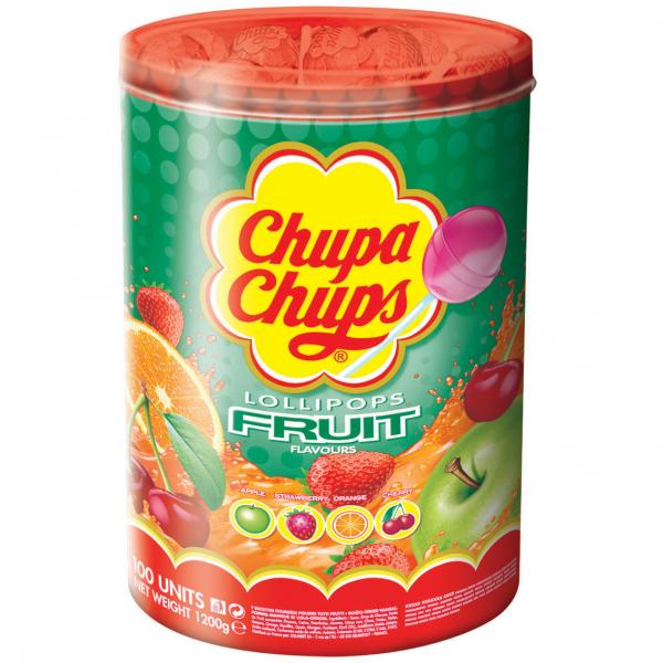 Chupa Chups Lolly 100er Fruchtgeschmack
