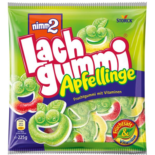 nimm2 Lachgummi Apfellinge 225g